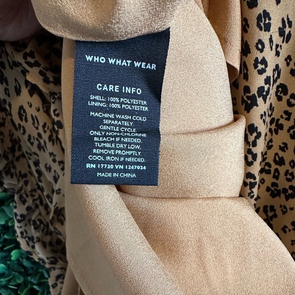 Who What Wear Cheetah Print Sleeveless Dress - Picture 9 of 12